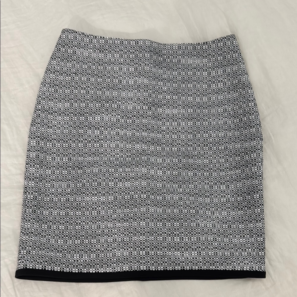 Elegant Black and White Skirt